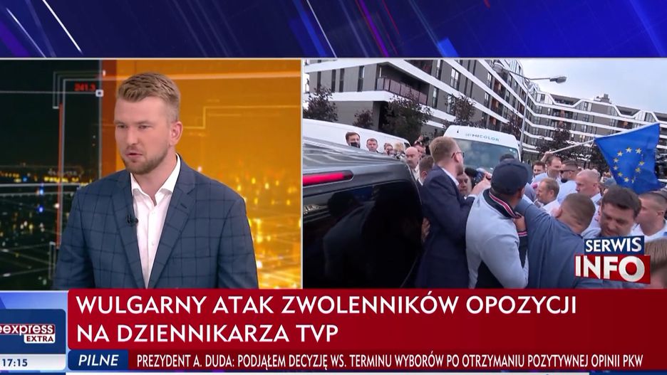 Adrian Borecki miał zostać opluty