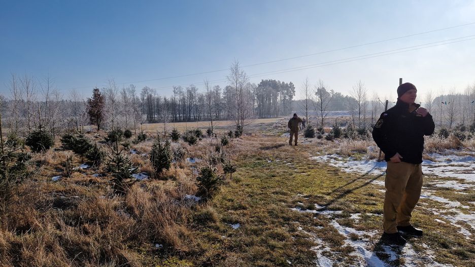 Niezidentyfikowany obiekt spadł z nieba pod Czerskiem 20.02.2025