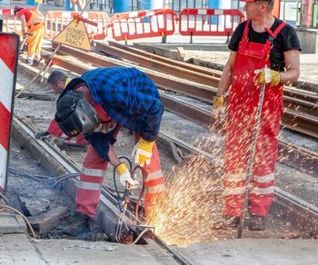 Naprawa przejazdu tramwajowego na Pawińskiego. Utrudnienia na Ochocie