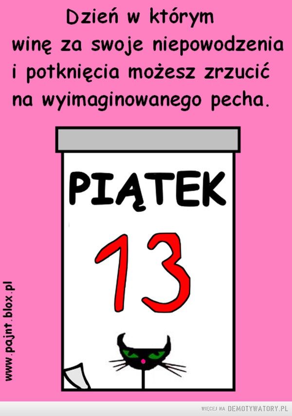 Mem o piątku 13