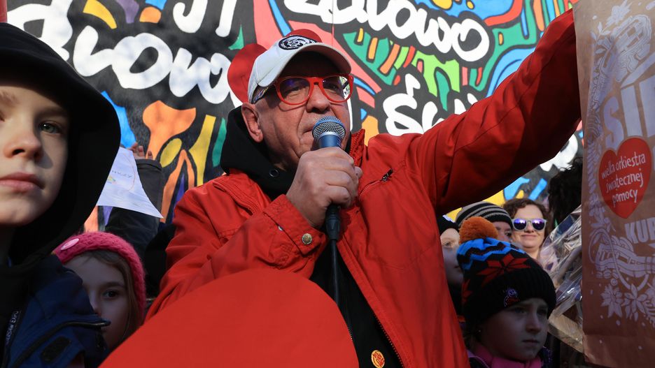 Jurek Owsiak, prezes Fundacji Wielkiej Orkiestry Świątecznej Po
