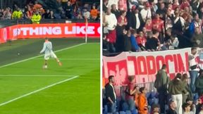 Piłkarze dziękowali kibicom. Nagrali, co wtedy robił Lewandowski