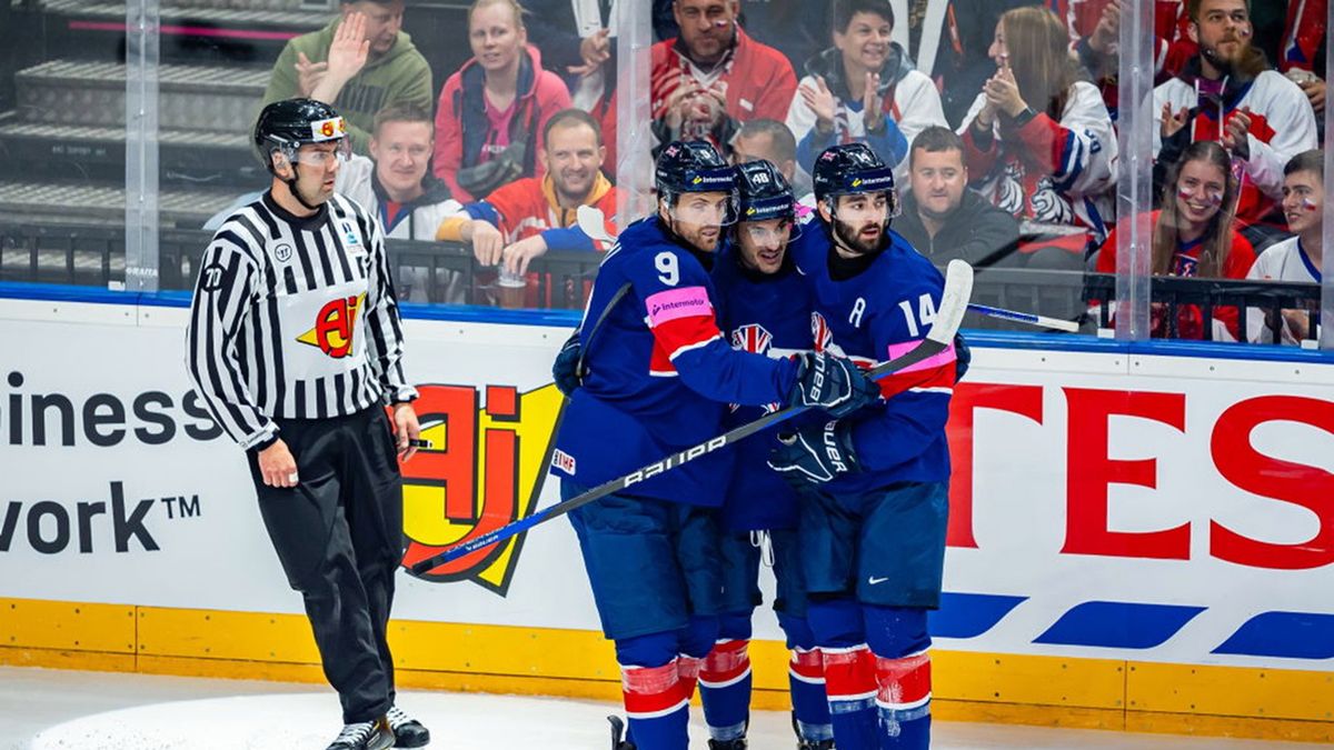 Getty Images / Pasi Suokko/Apollo Photo/DeFodi Images / Na zdjęciu: hokeiści Wielkiej Brytanii