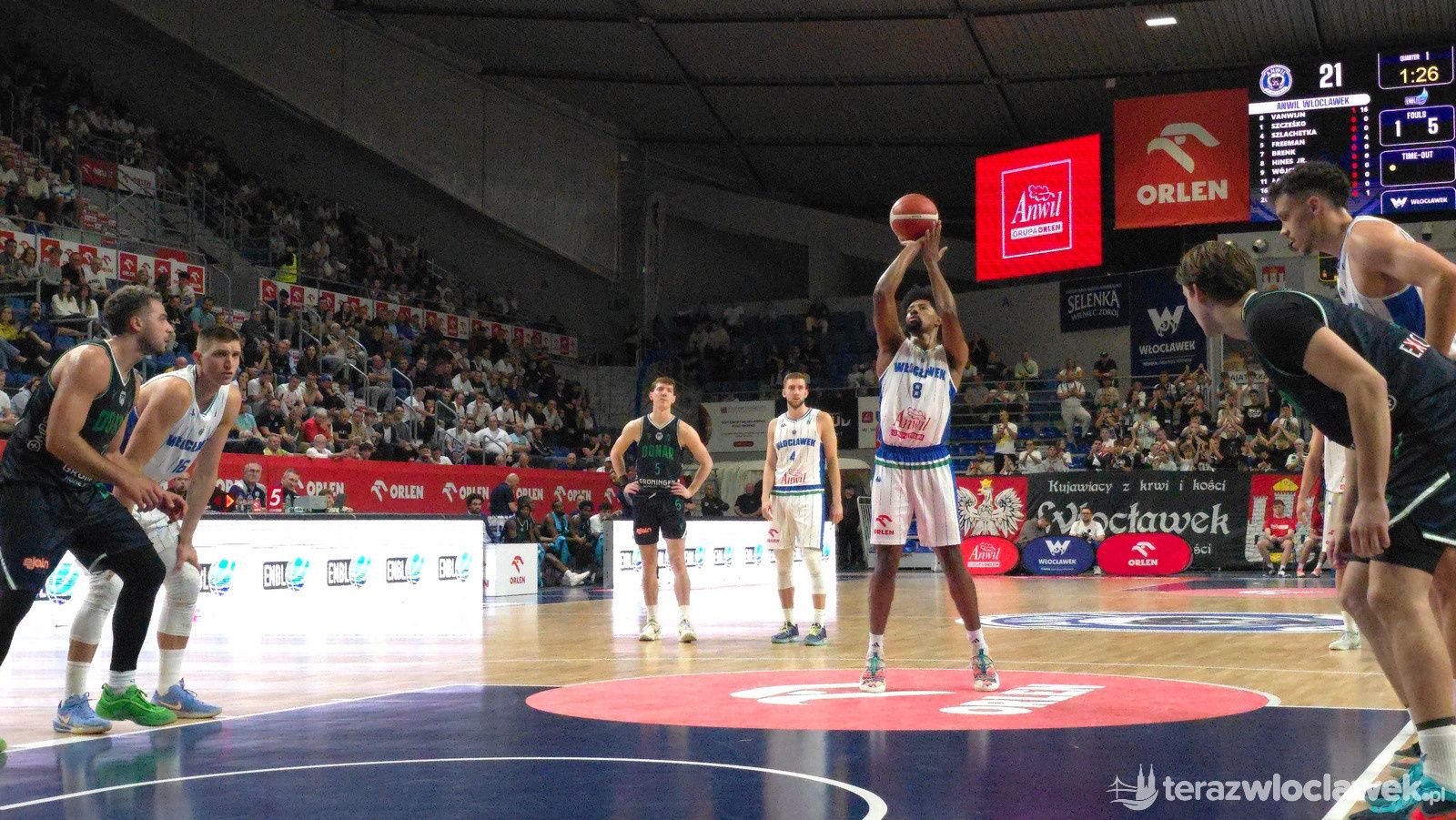 Anwil Włocławek – Donar Groningen 97:81