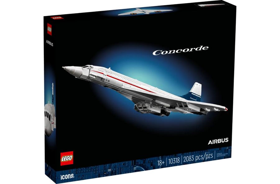 Opakowanie LEGO z kultowym samolotem