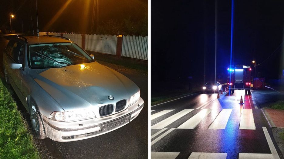 Wypadek śmiertelny w Niepołomicach (Fot.: KPP Niepołomice)