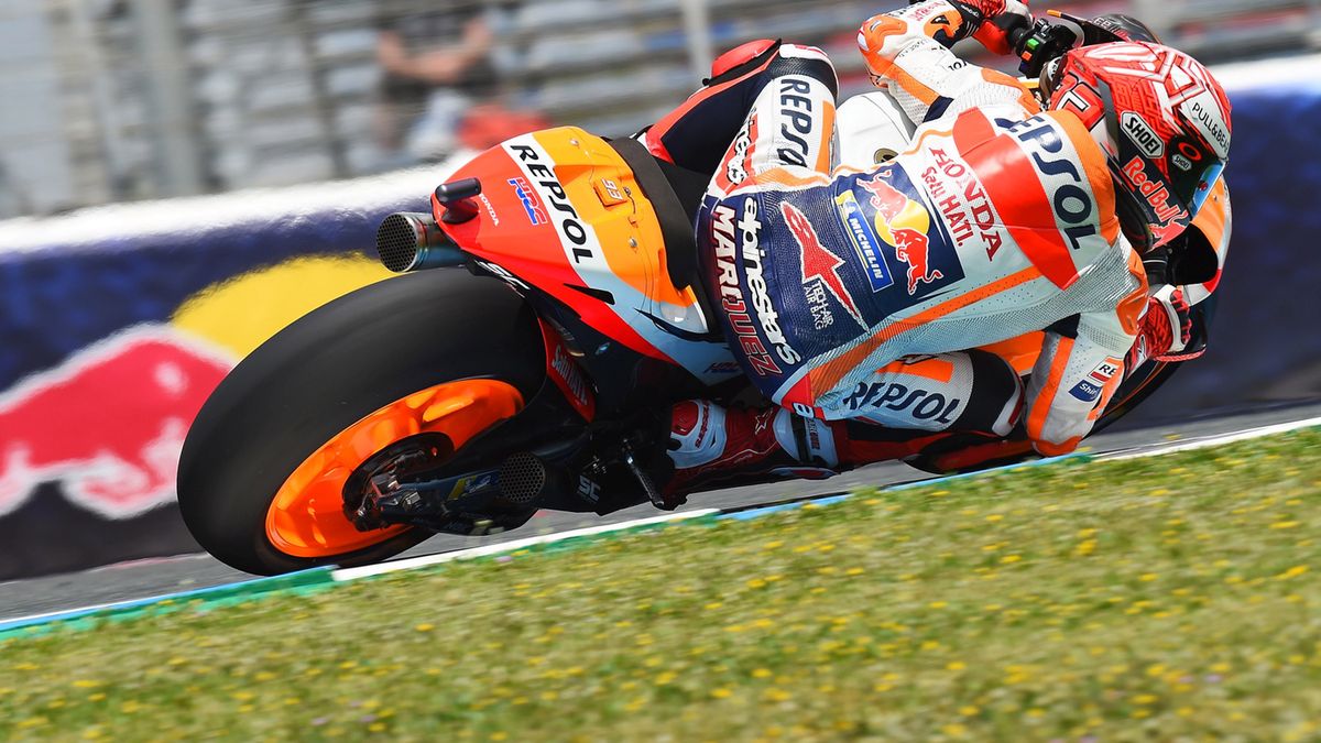 Marc Marquez na torze w Jerez