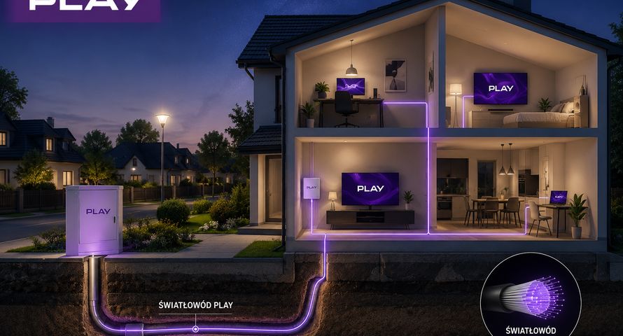 Play: Klient z domem, pakietem TV i światłowodem "jest pożeraczem danych"
