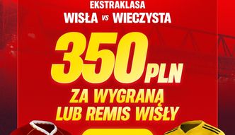 Bonus 350 zł za derby Krakowa