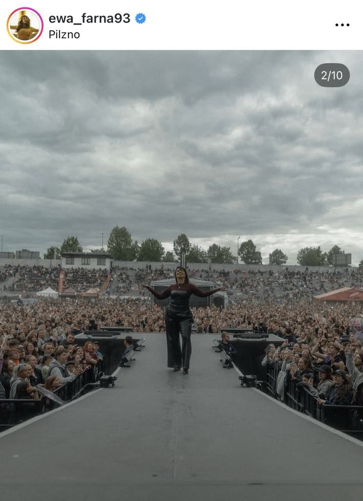 Ewa Farna wystąpiła na festiwalu muzycznym 