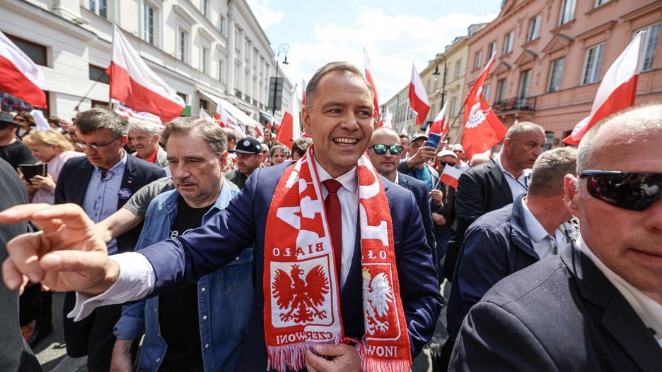 Marsz za Polsk? z udzia?em Karola Nawrockiego
25.05.2025 Warszawa Marsz za Polska z udzialem kandydata na prezydenta Karola Nawrockiego fot Andrzej Iwanczuk/REPORTER
N/z: Karol Nawrocki, Piotr Duda
Andrzej Iwanczuk/REPORTER