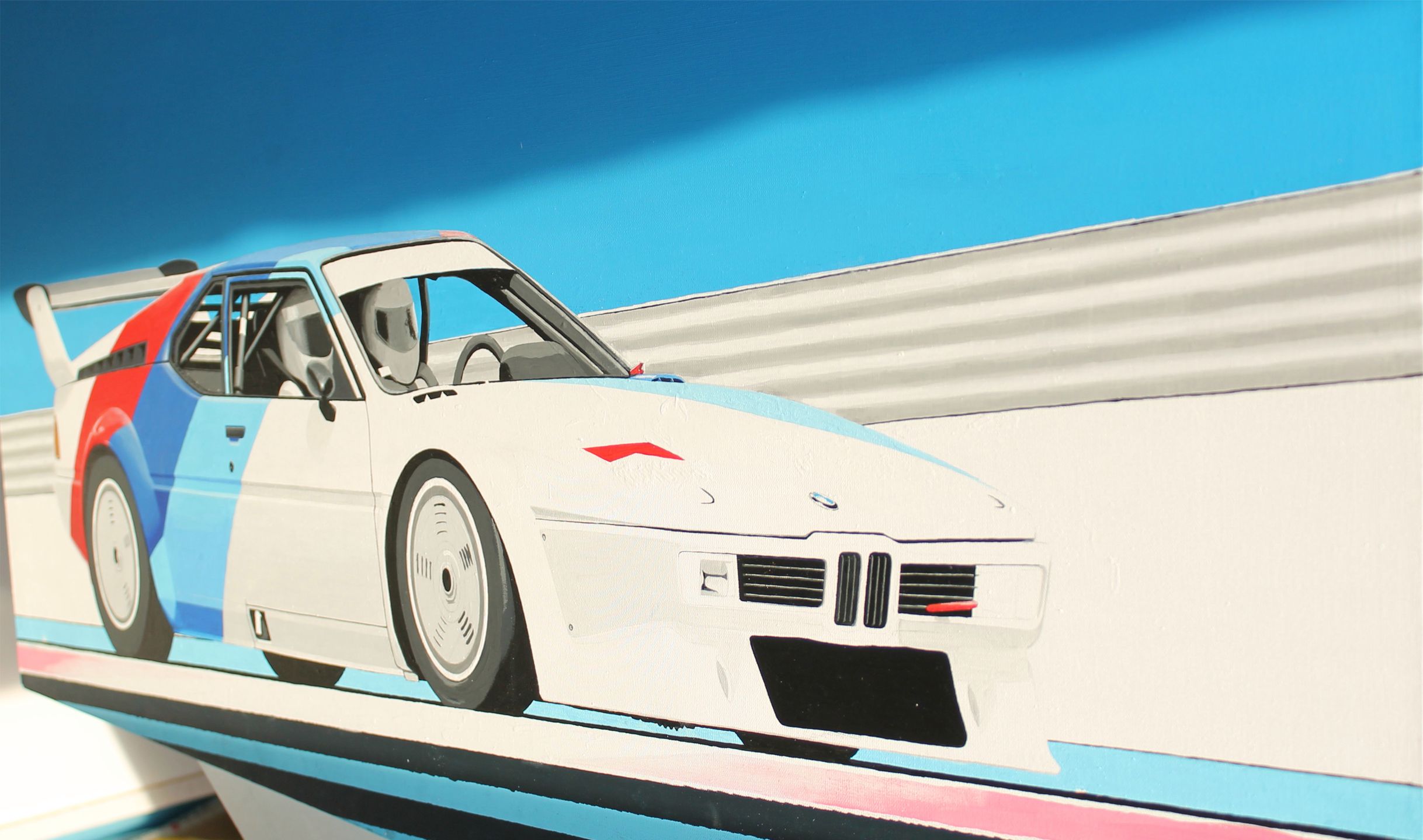 BMW M1 - niemiecki klasyk na płótnie 2
