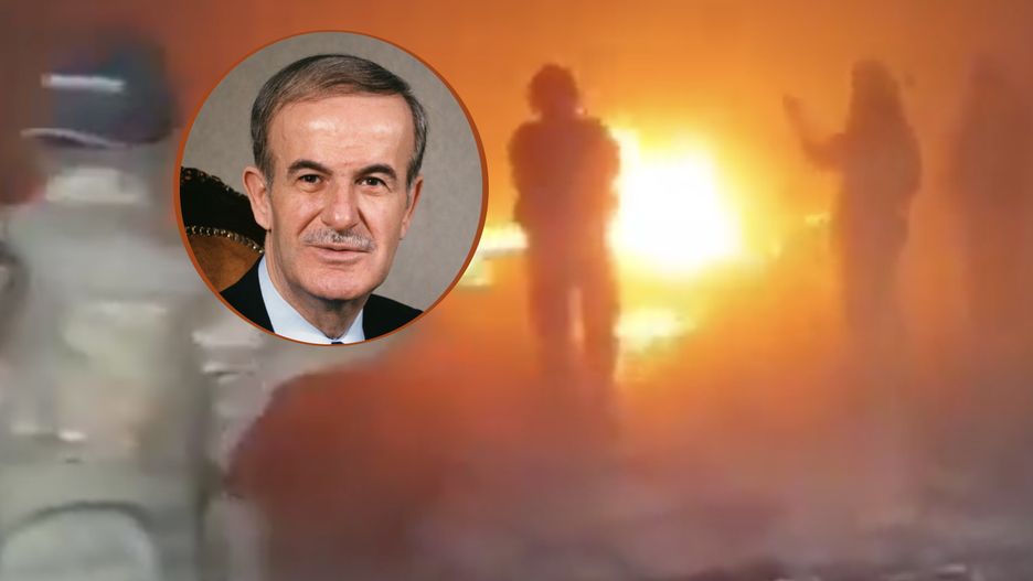 Syryjscy rebelianci podpalili grób Hafiza al-Asada, ojca Bashir