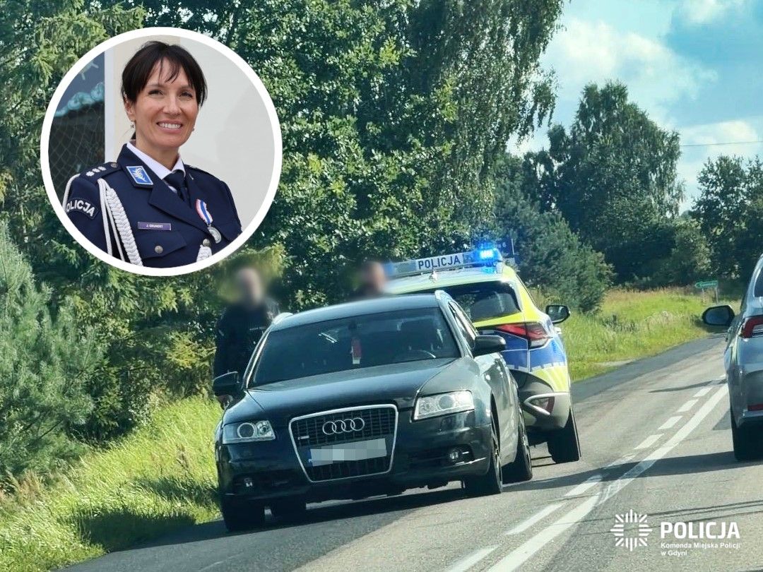 Policjantka znalazła się we właściwym miejscu, 