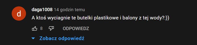 Społeczność doszukała się problemu we wrzucaniu balonów do wody