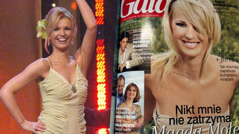 Magda Mołek była przez jeden sezon prowadzącą "TzG"