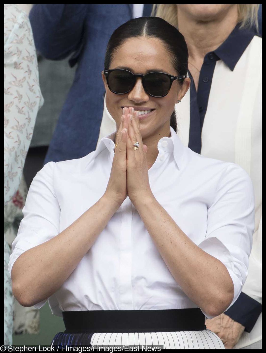 Meghan Markle - w jaki sposób składa dłonie?