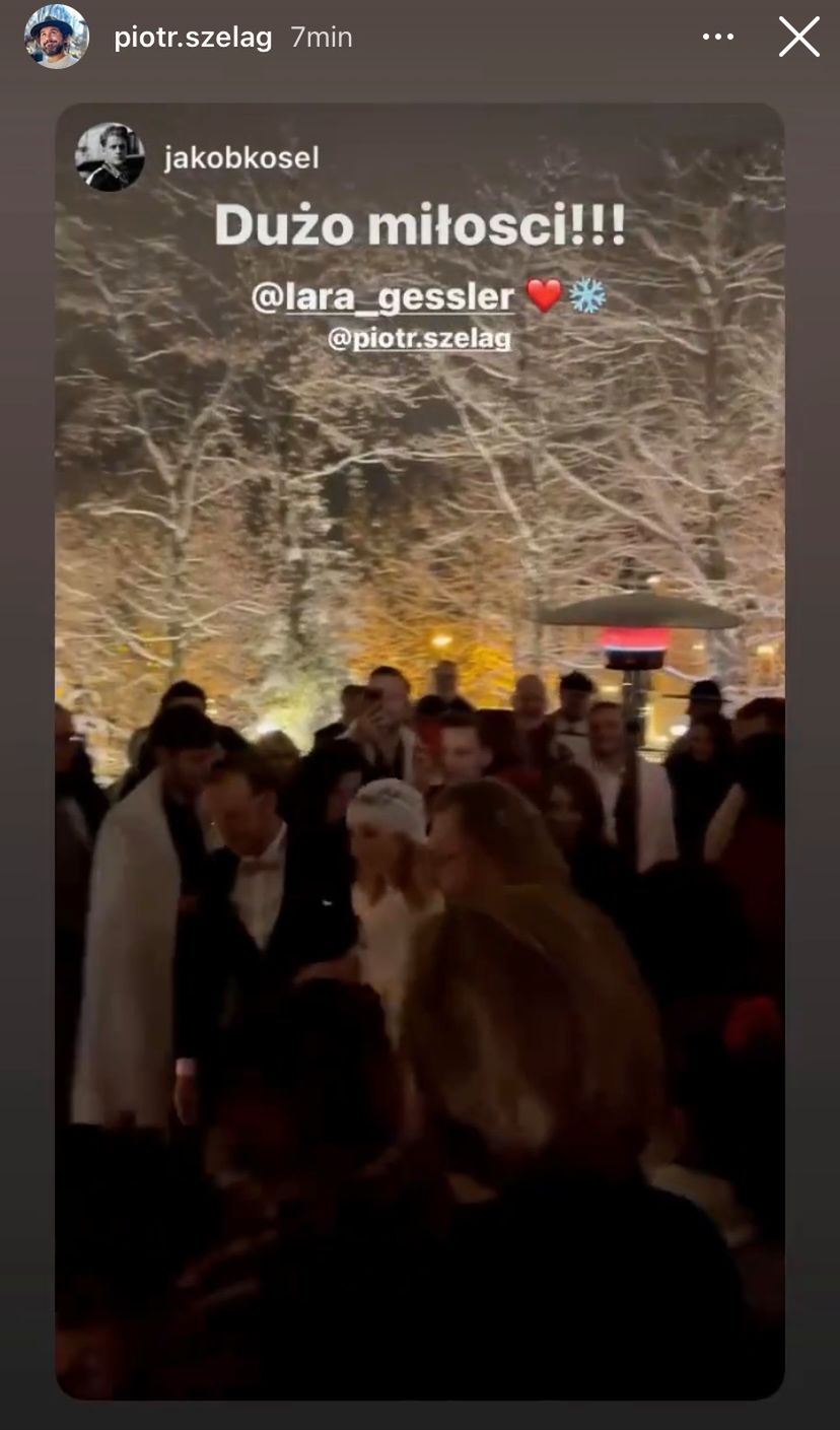 Lara Gessler i Piotr Szeląg wzięli drugi ślub