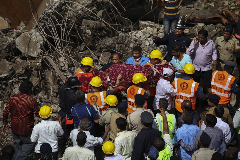 Zawalenie budynku w Bombaju. 45 ofiar śmiertelnych
