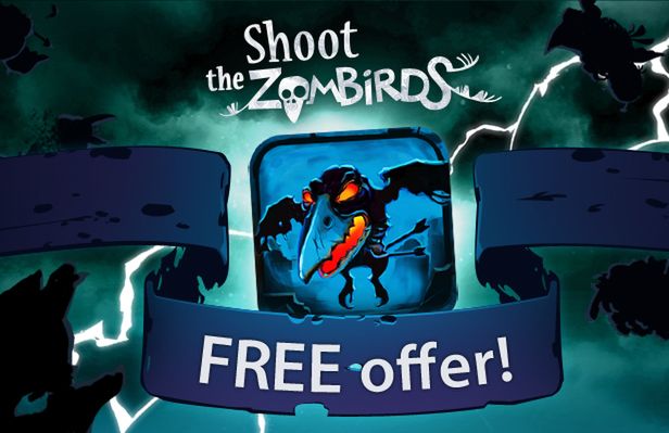 Shoot The Zombirds za darmo, Jelly Defense za dolara!