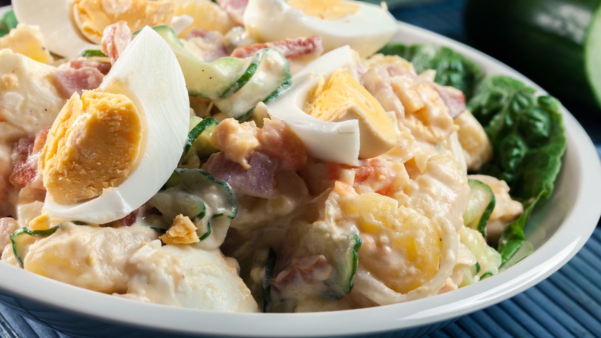 Sałatka ziemniaczana z jajkami