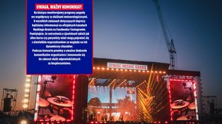 Koncert Męskiego Grania w Gdańsku przerwany. Powodem gwałtowne załamanie pogody