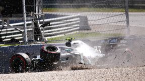 F1: Grand Prix Austrii. Ciekawe słowa Valtteriego Bottasa po wypadku. Chce więcej torów, które karzą kierowców