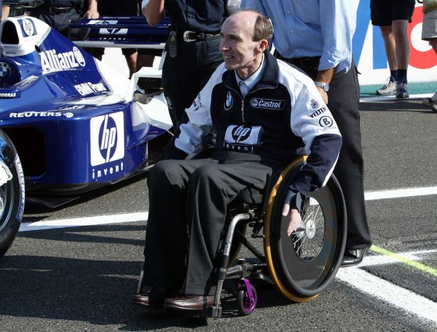 Frank Williams w 2002 roku (fot. Williams)