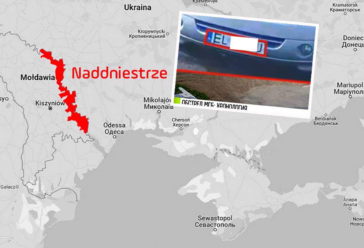 Zamachowcy na polskich numerach? Rosyjska prowokacja w Naddniestrzu