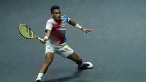 Felix Auger-Aliassime spotkał się z idolem. Dobry początek Stefanosa Tsitsipasa