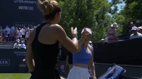 Awantura pod siatką rywalek Świątek. 'Nikt cię nie lubi'