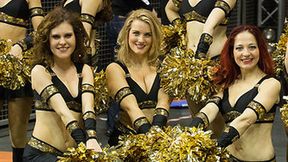 Cheearleaderki podczas Final Four Ligi Mistrzów w Berlinie