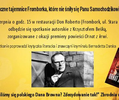 FROMBORK: Spotkanie z Krzysztofem Beśką