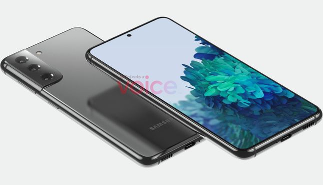 Samsung Galaxy S21: wizualizacja na podstawie przecieków