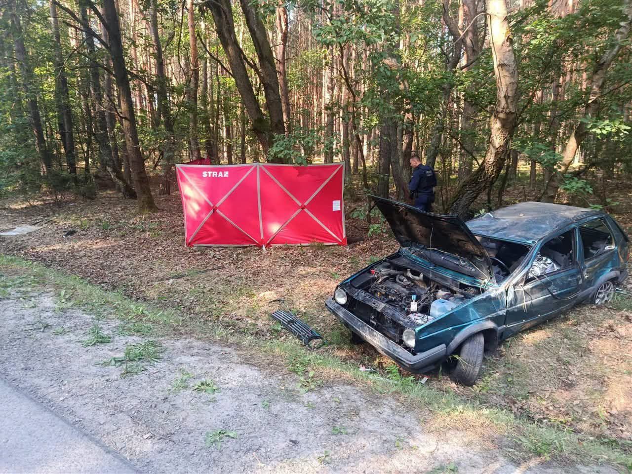 Tragiczny wypadek w Wólce Żabnej. 19-latek z zarzutami