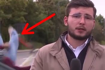 Na Cyprze piszą o Polsce. Wszystko nagrała kamera podczas transmisji na żywo