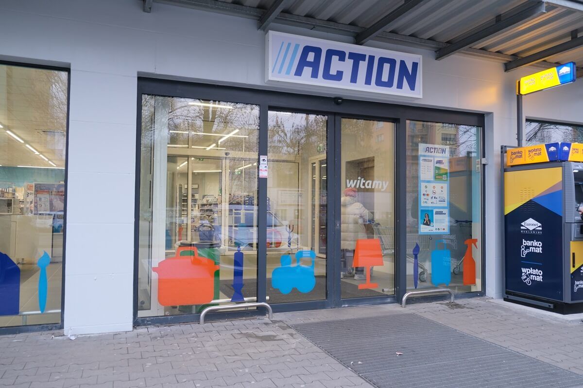 Action przy ul. Hutniczej w Lublinie