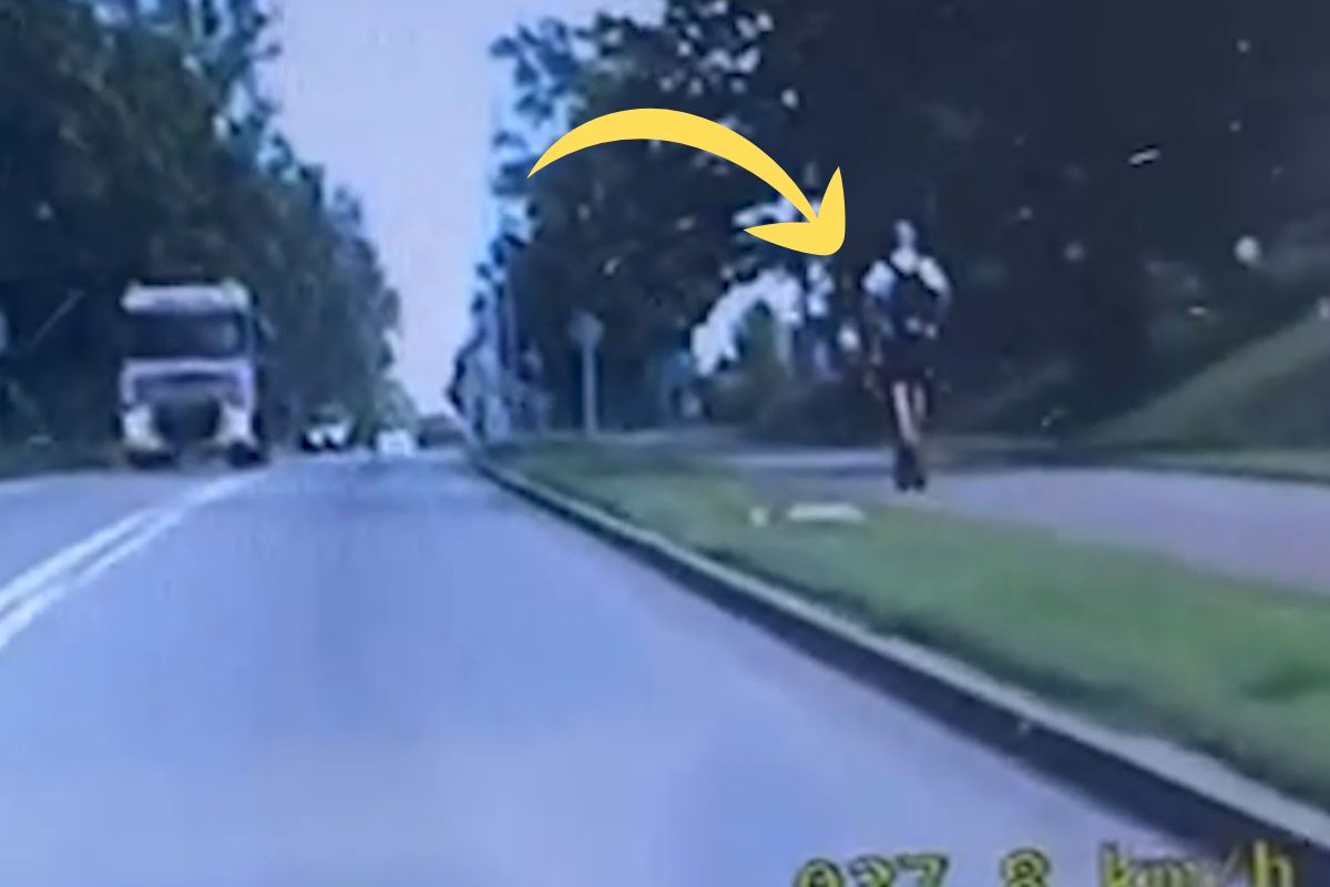 Nagrała go drogówka. Nastolatek pędził hulajnogą niemal 40 km/h