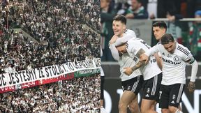 Taki baner wywiesili kibice Legii Warszawa. Za pierwszym razem nie uwierzysz