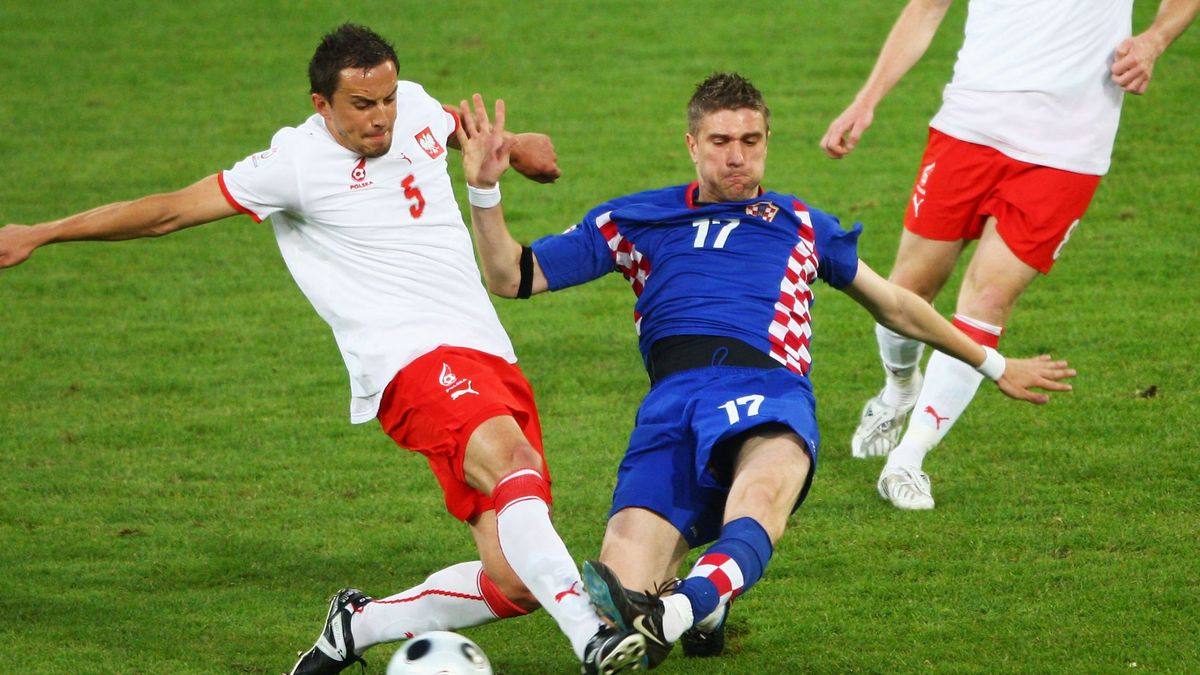 Zdjęcie okładkowe artykułu: Getty Images / Na zdjęciu: Dariusz Dudka (L) i Ivan Klasnić (P) podczas ostatniego meczu Chorwacja - Polska