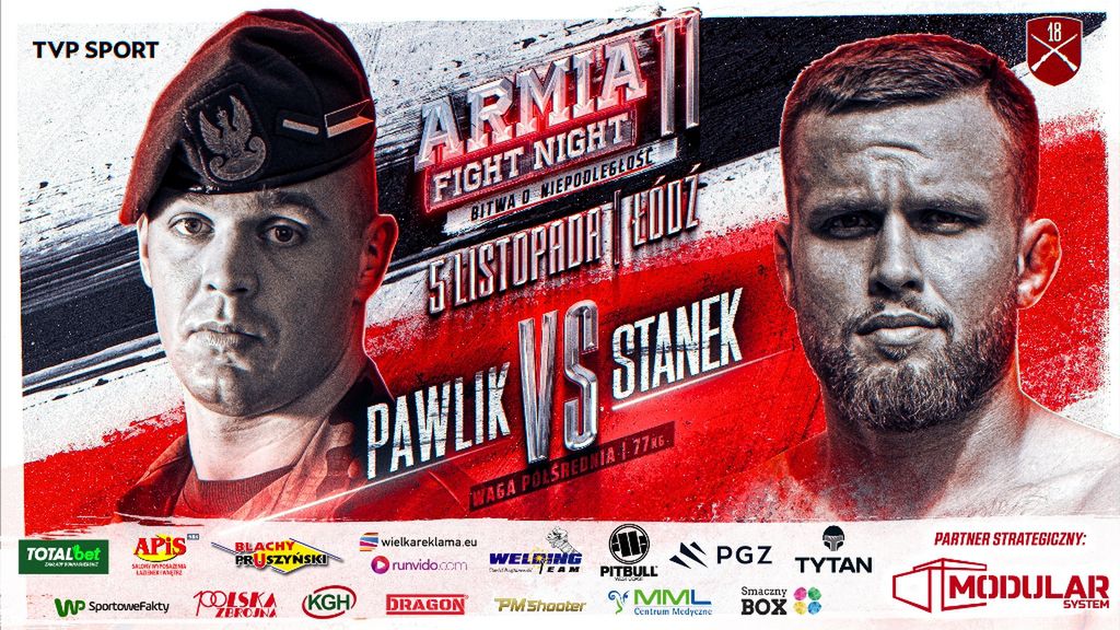  Starszy szeregowy Mateusz Pawlik (2-2) vs Łukasz Stanek (7-6) na AFN 11!