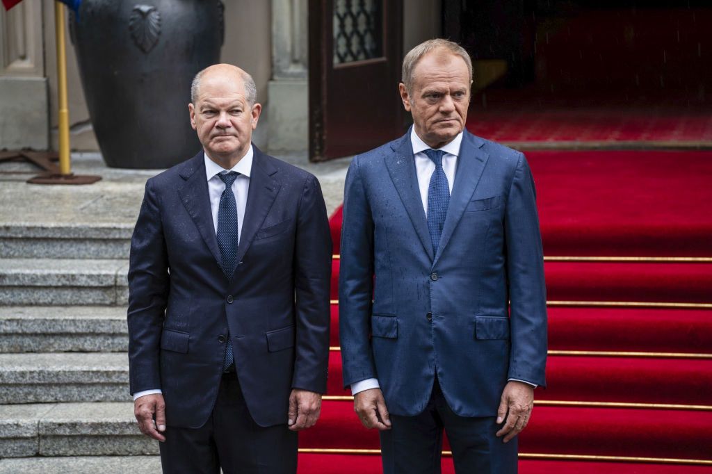 Olaf Scholz, Donald Tusk