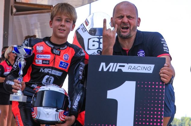 Mariusz Kupczyński z synem Andrzejem