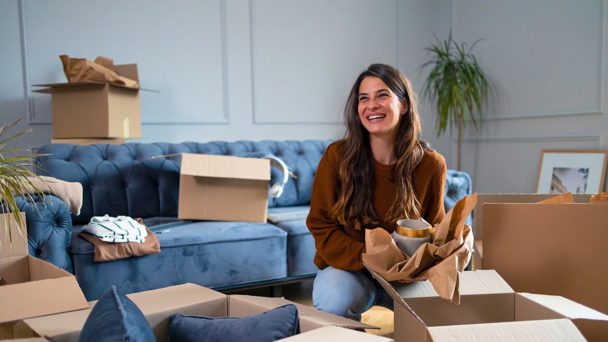 Zawsze pamiętam o tym podczas przeprowadzki 