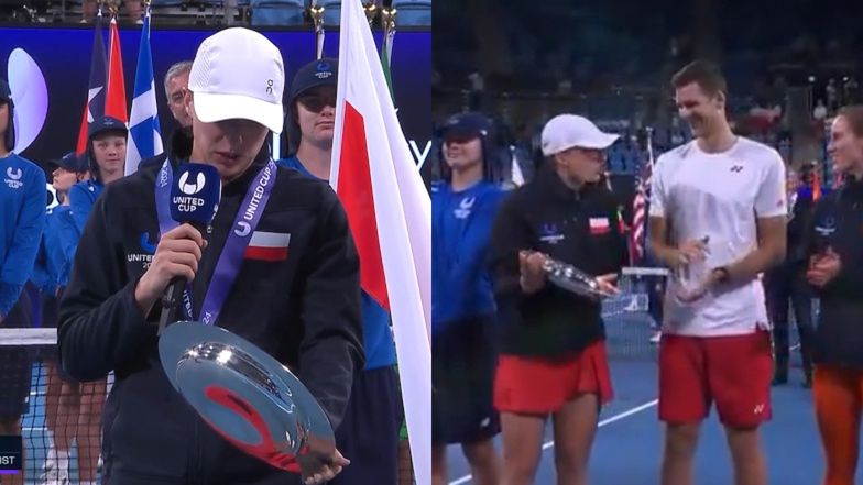 Iga Świątek nie wiedziała, za co otrzymała nagrodę. Hit internetu