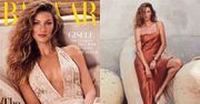 Bosa Gisele Bundchen w zmysłowej sesji dla "Harper's Bazaar"