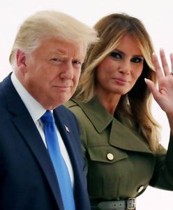 Donald i Melania Trump na zabawie sylwestrowej. Była pierwsza dama zadała szyku