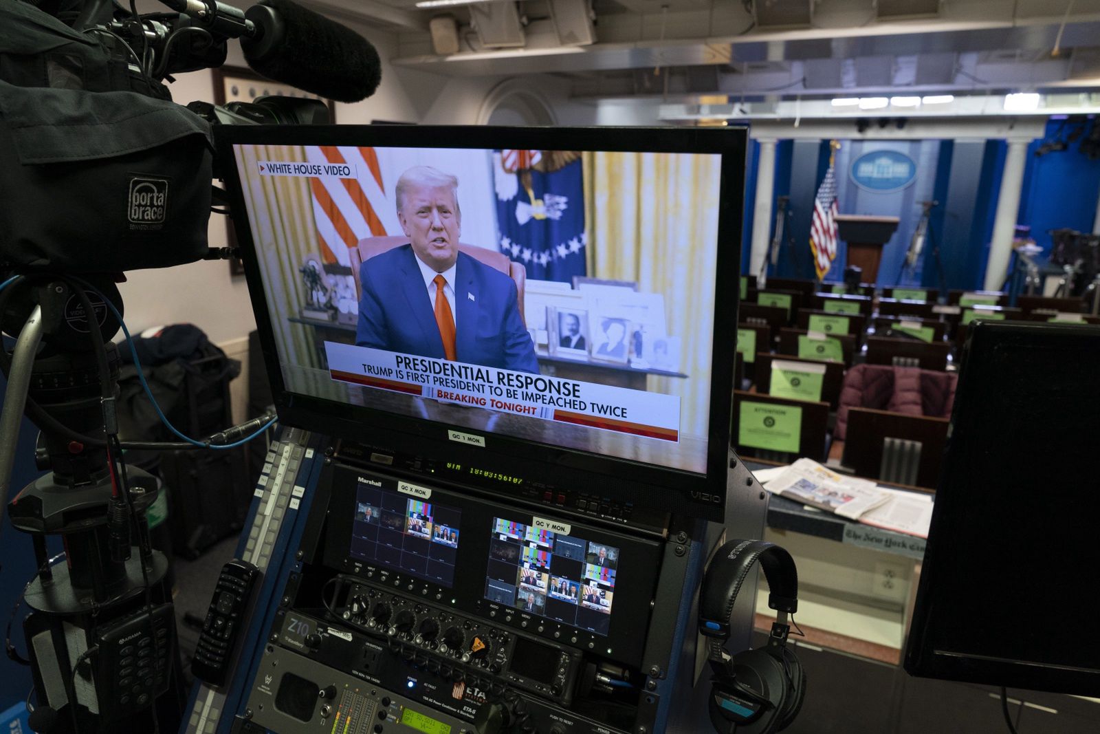 Donald Trump wygłosił oświadczenie