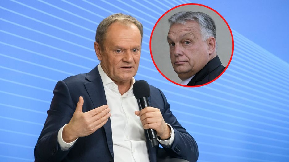 Donald Tusk rzucił ostre słowa pod adresem Viktora Orbana