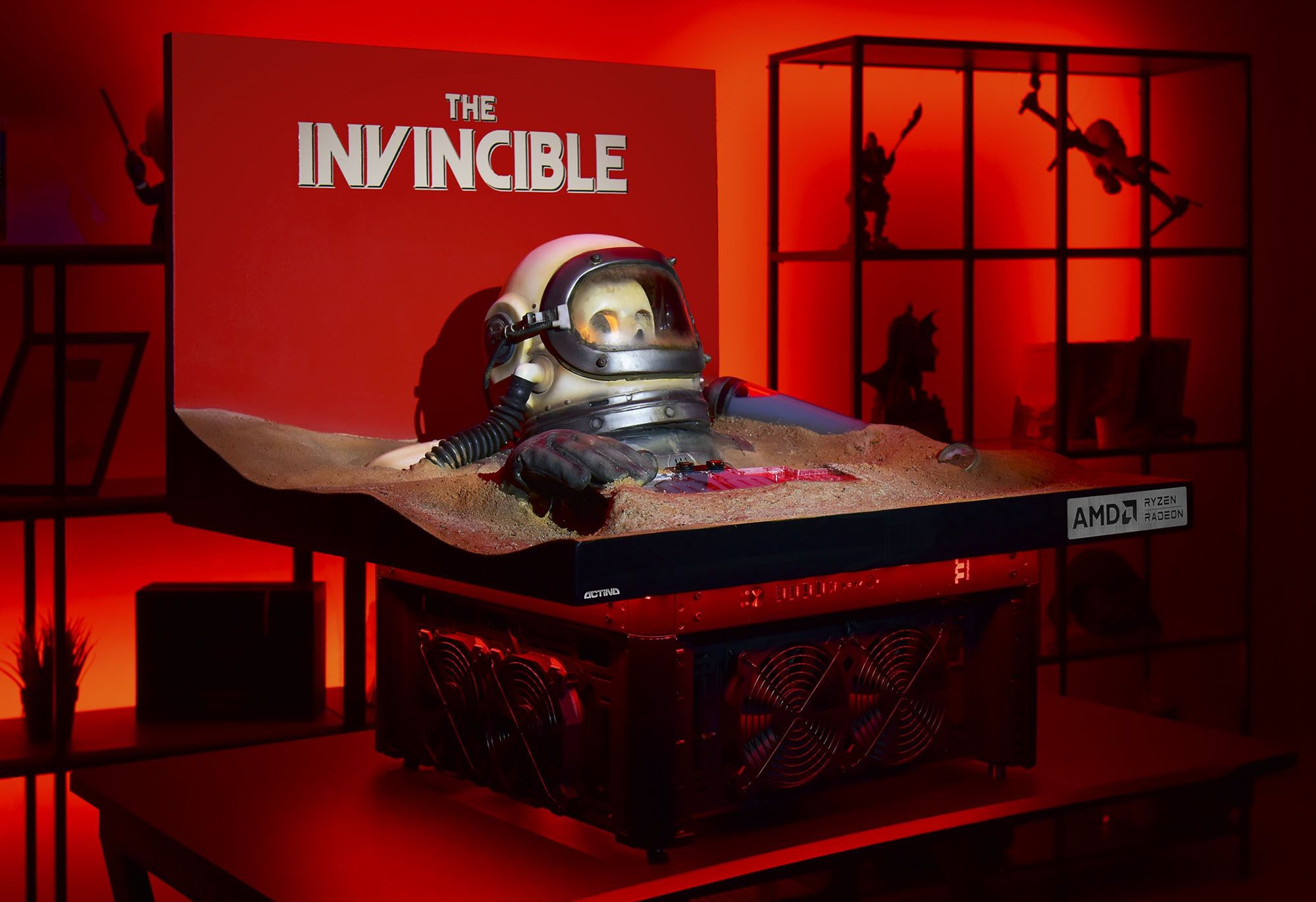Customowy komputer od AMD w motywie The Invincible